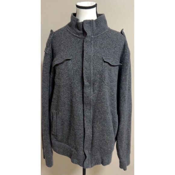 Banana Republic wool blend bomber jacket. Size XL. - Picture 1 of 7